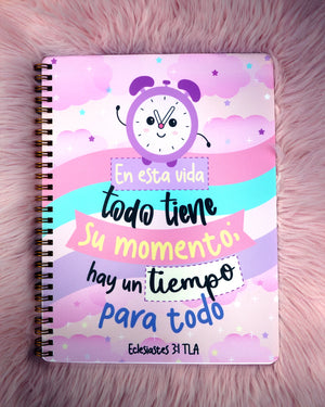 Diario Devocional para Niñas - Mariposas (Eclesiastés 3:1)