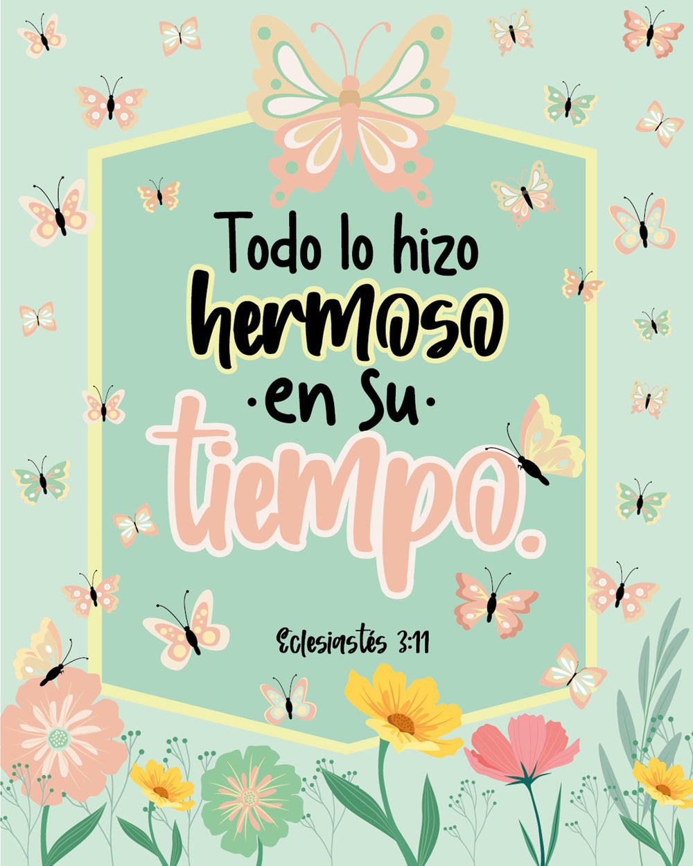 DIARIO DEVOCIONAL PARA MUJERES – "MARIPOSAS" (ECLESIASTÉS 3:11)