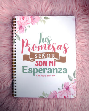 CUADERNO DE PROMESAS – "TU PALABRA ME DA ESPERANZA" (SALMOS 119:49)