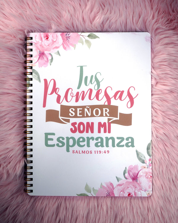 CUADERNO DE PROMESAS – "TU PALABRA ME DA ESPERANZA" (SALMOS 119:49)